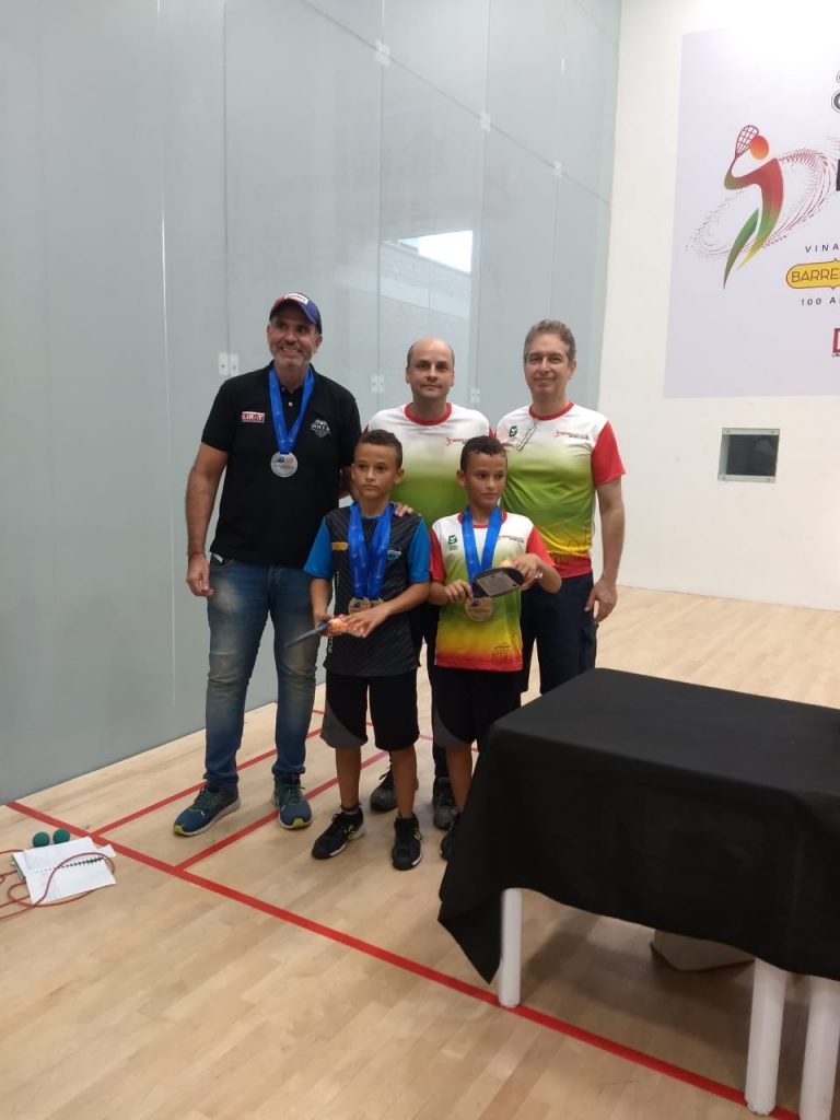 Mellos del San José campeones del Racquetball Barranquilla Open
