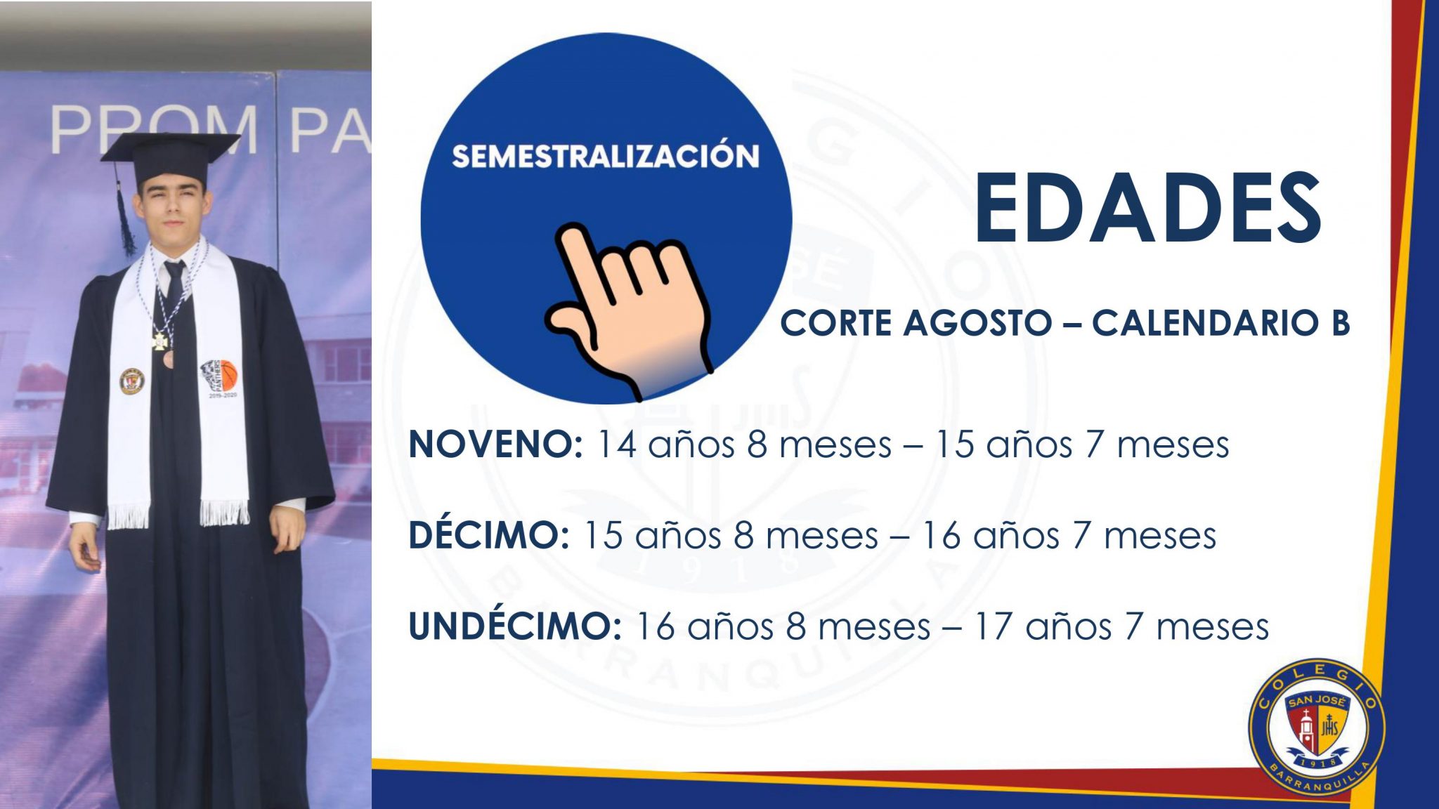 Cycles IV and V Semestralización (Grades 611) Colegio San José